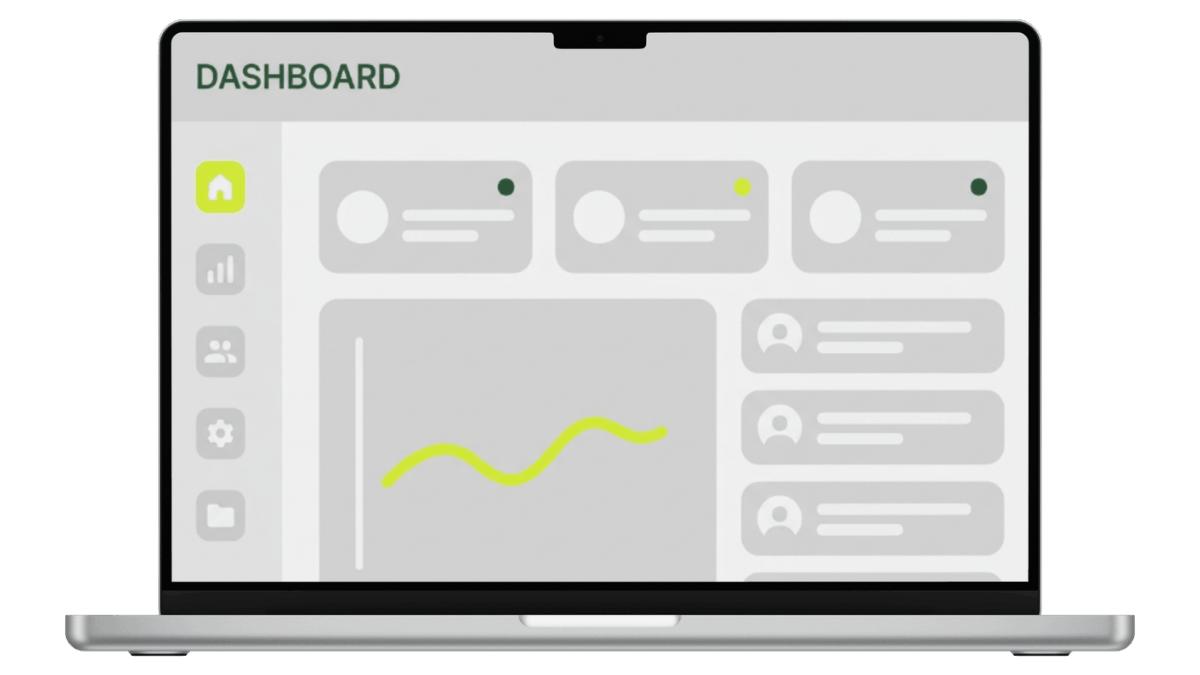 Screenshot of application
