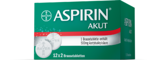 Aspirin Akut Migräne Brausetabletten, 12 Stück