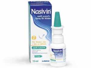 Nasivin sanft Nasenspray 0,025%, 10ml