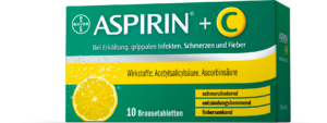 Aspirin® +C - Brausetabletten, 10 Stück