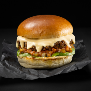 Veggie Loaded Cheeseburger
