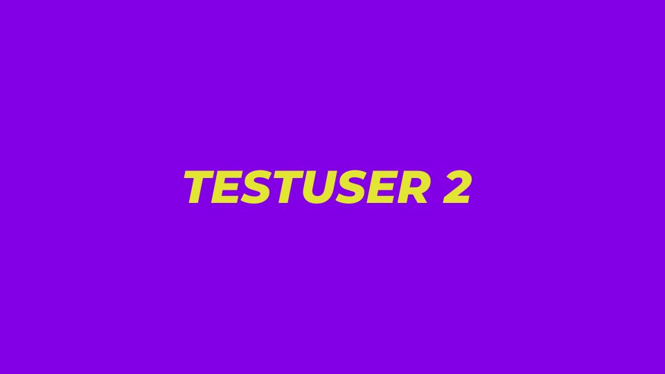 Testuser 2