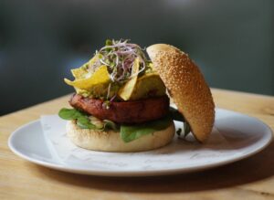 SĂĽĂźkartoffel Burger