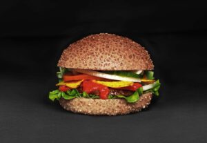 Fire Starter Burger (sehr scharf)