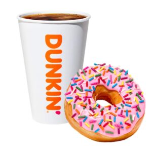 Cappuccino & veganer Donut
