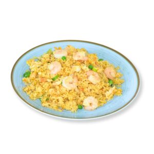 C42 - Gebratener Curryreis mit Garnelen