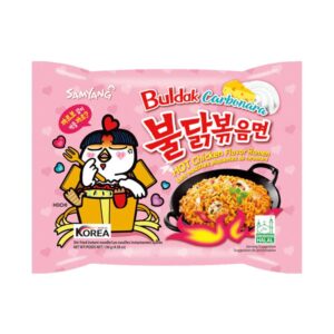 Buldak Hot Chicken Flavour Ramen Carbonara Flavour