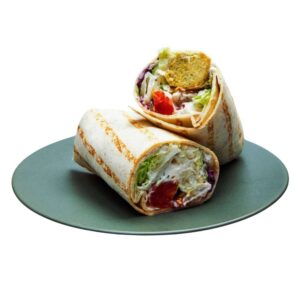 VEGAN FALAFEL & VEGAN SOUCREAM WRAP