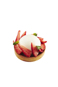 Erdbeer- & Chantilly-Creme-Tartelette