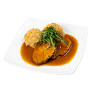 Krustenbraten vom Schweinsbrüst’l
