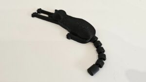 Kühlschrankmagnet "Streckende Katze" mit beweglichem Schwanz