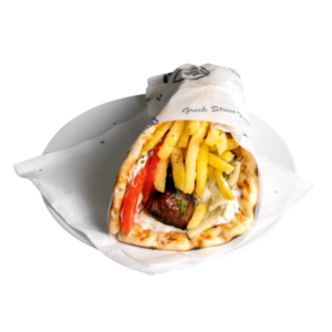 Pita Bifteki vom Schwein