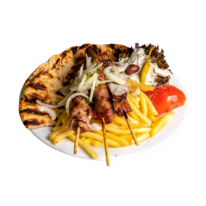 Souvlaki vom Huhn