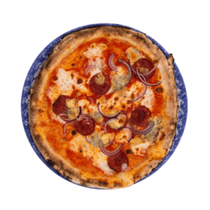 Salamino e Gorgonzola (scharf)