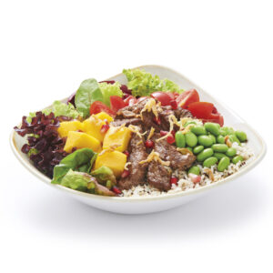 Crunchy Beef Bowl