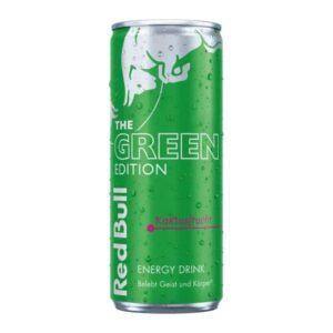 Red Bull Energy Drink Green Edition Kaktusfrucht