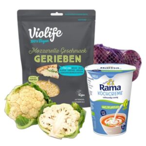 Veganer Ofen Karfiol