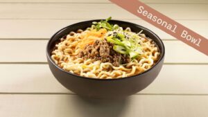 MISO RAMEN with MINCED BIO BEEF