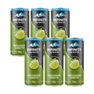 Gasteiner Infinity Water Holunder-Limette 6er