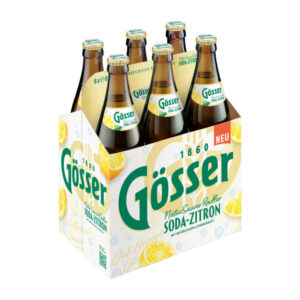 Gösser Natur Saurer Radler Soda-Zitron 6er