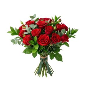 Roter Rosenstrauß