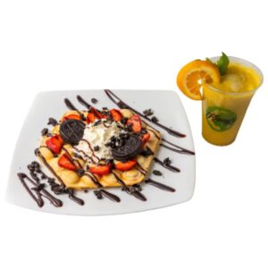 Menü 3 - Waffel + Limonade