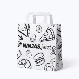 NINJAS.jetzt Papiertragetasche Karton