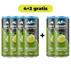 Gasteiner Infinity Water Holunder-Limette 6er