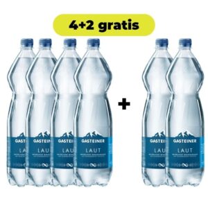 Gasteiner Mineralwasser Laut 1,5l 6er