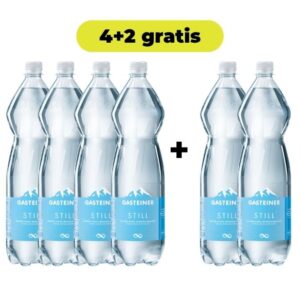Gasteiner Mineralwasser Still PET 6er