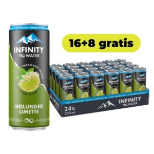 Gasteiner Infinity Water Holunder-Limette 24er