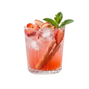 Fuel Erdbeere und Rhabarber Lemonade