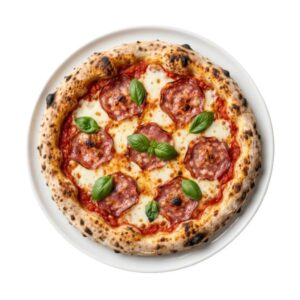 V8 Salami Pizza