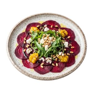 Vegan Highspeed Rote Beete Carpaccio
